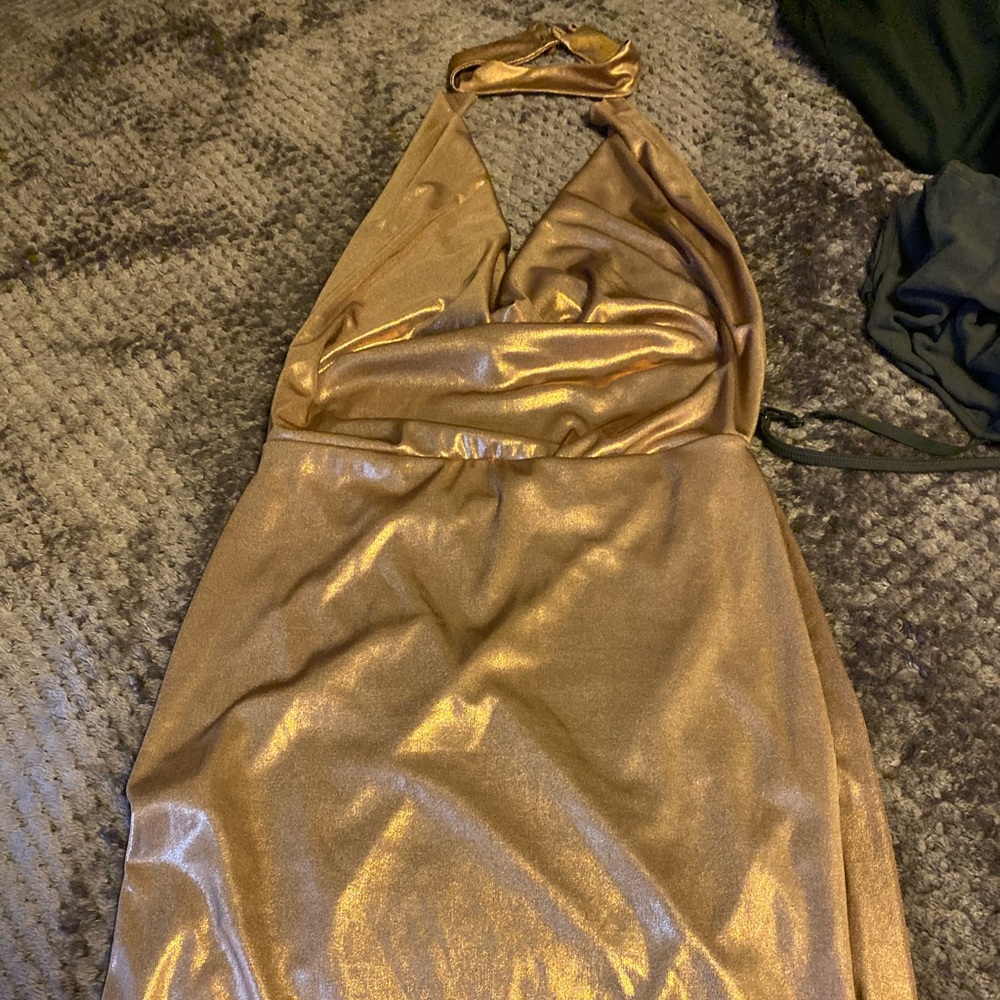 Gorgeous Rosegold boutique dress